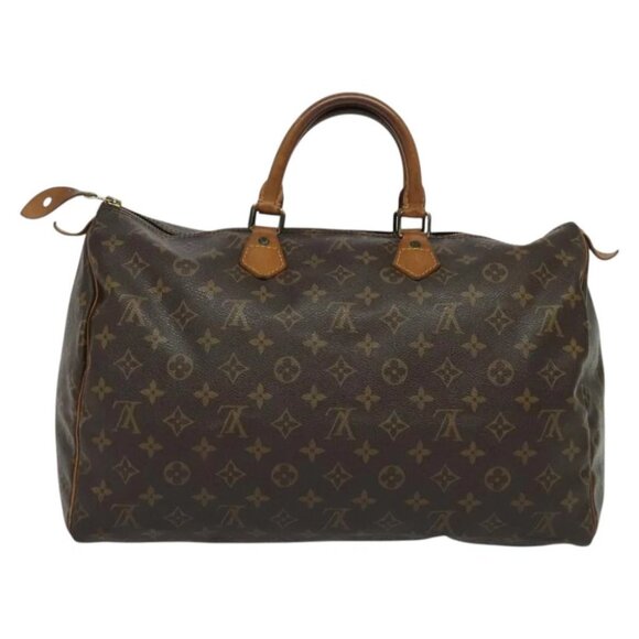 LOUIS VUITTON Monogram Speedy 40 Hand Bag - Picture 2 of 16